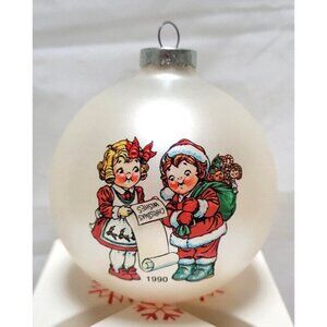 1990 Campbells Soup Kids Collectors Edition - Christmas Ornament Decoration Ball
